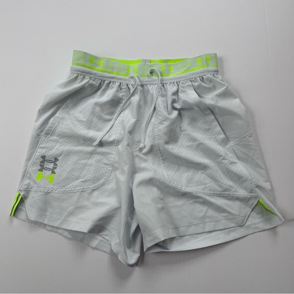 Under Armour Pants - Under Armour Run Anywhere Running Shorts Neon Waistband Athletic Size S